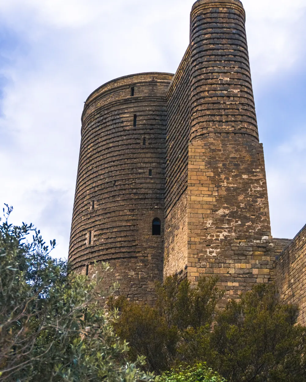 Historic Maiden Tower in Baku, a symbol of Azerbaijan's rich heritage and architecture